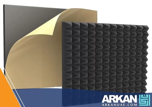 مواد عازل صوت في ابوظبي تستخدم لتقليل الضوضاء بشكل فعال وتحسين جودة الصوت في الأماكن المختلفة.