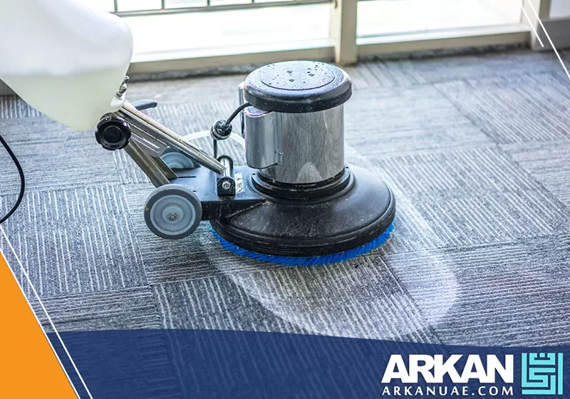 شركة غسيل سجاد في دبي 0527514348 اركان التطوير يقوم الفني بتنظيف السجاد بعمق لإزالة الأتربة والبقع الصعبة مع الحفاظ على ألوانه الزاهية.
